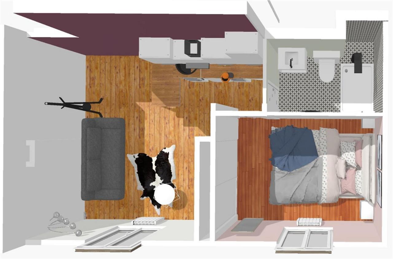 Apartamento Terracotta-T2-Clim-Parking Gratuit Prive Pierre-Bénite Exterior foto