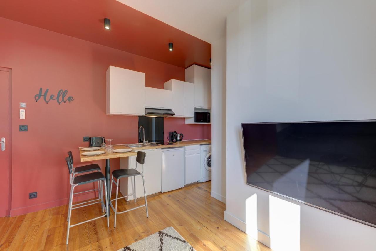 Apartamento Terracotta-T2-Clim-Parking Gratuit Prive Pierre-Bénite Exterior foto