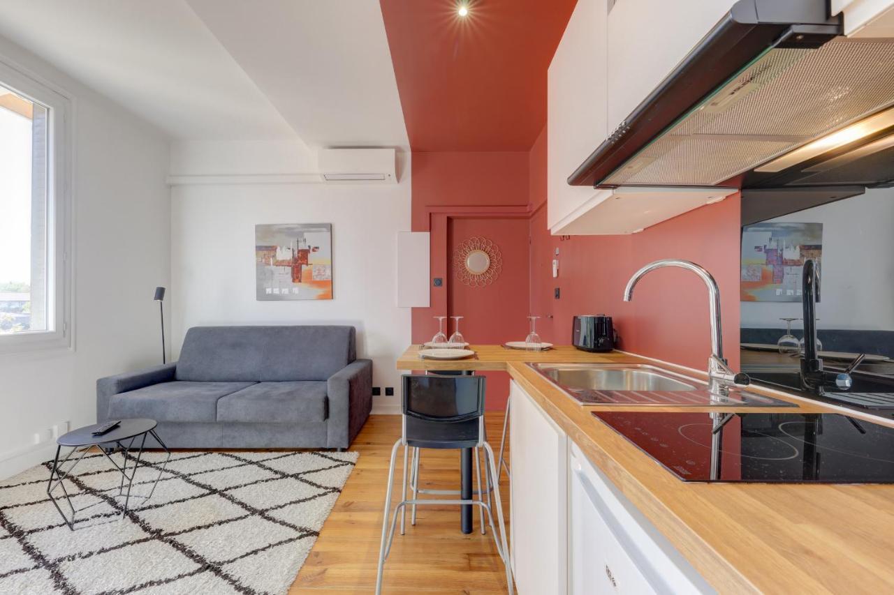 Apartamento Terracotta-T2-Clim-Parking Gratuit Prive Pierre-Bénite Exterior foto